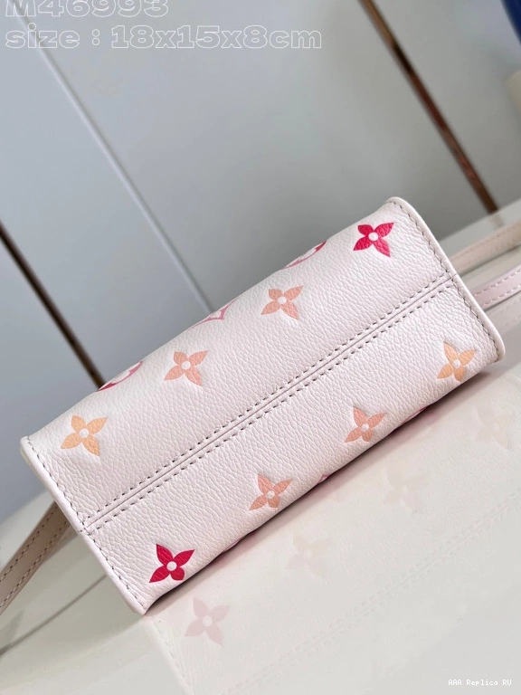 Aaa replica bags ONTHEGO LOUIS BB-18*15*8.5cm VUITTON 0811